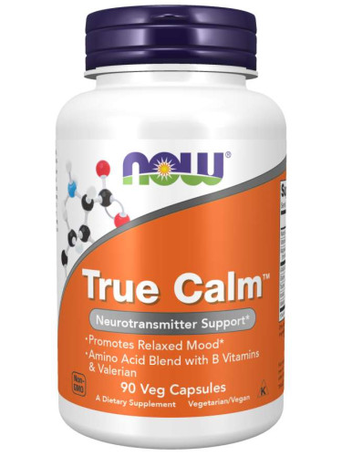 NOW - True Calm Amino Relaxer - 90 Капсули