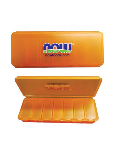 NOW 7 Day Pill Case - кутия за витамини със 7 отделения