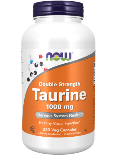 NOW - Taurine 1000 МГ - 250 Капсули
