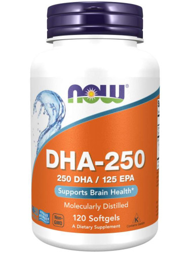 NOW - DHA -250 125 EPA - 120 дражета