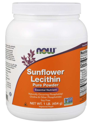 NOW - Sunflower Lecithin - 454 grams