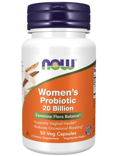 NOW - Womens Probiotic 20 Billion - 50 веган капсули