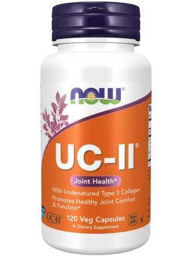 NOW - UC-II Type II Collagen 40 МГ - 120 Капсули