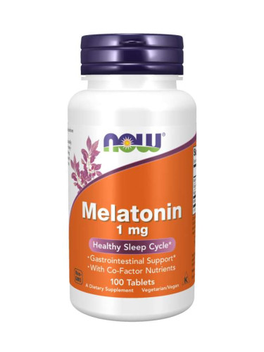 NOW - Melatonin 1 mg - 100 Tablets