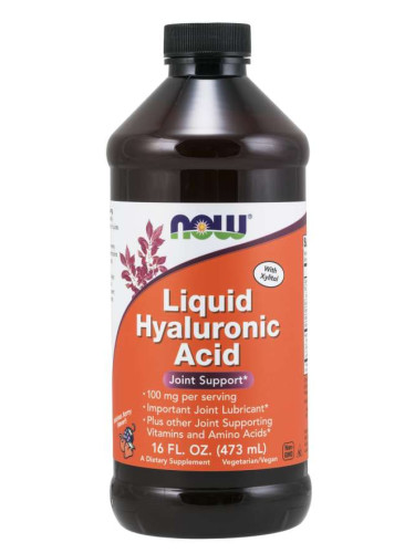 NOW - Liquid Hyaluronic Acid Plus - 473 ml