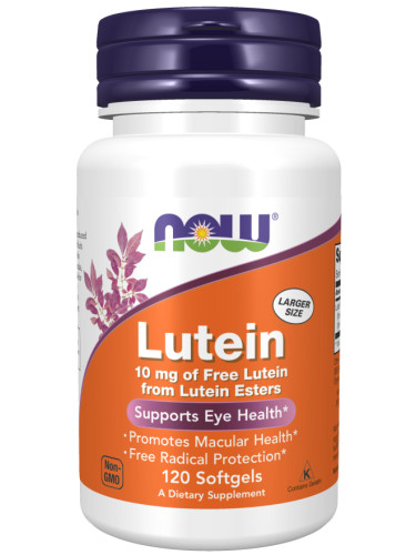 NOW - Lutein 10 mg - 120 Дражета