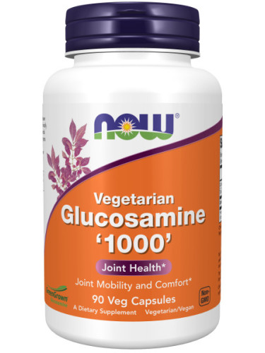 NOW - Vegetarian Glucosamine 1000 - 90 Veg Capsules