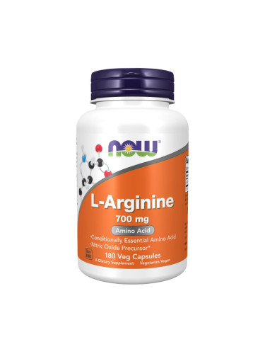 NOW - L-Arginine 700 mg - 180 vcaps