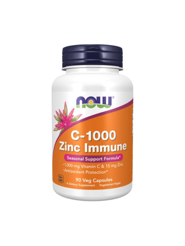 NOW - Vitamin C-1000 Zinc Immune - 90 vcaps