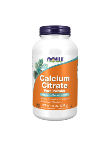 NOW - Calcium Citrate Powder - 227 g