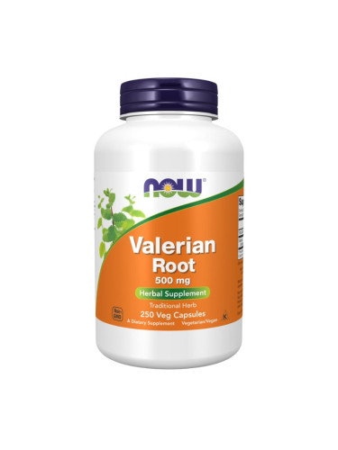 NOW - Valerian Root 500 МГ - 250 Капсули