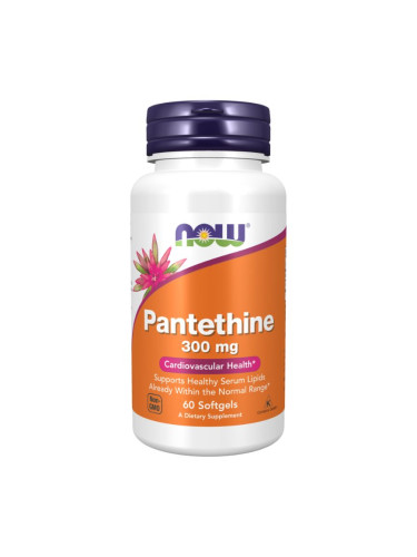 NOW - Pantethine 300 mg - 60 дражета