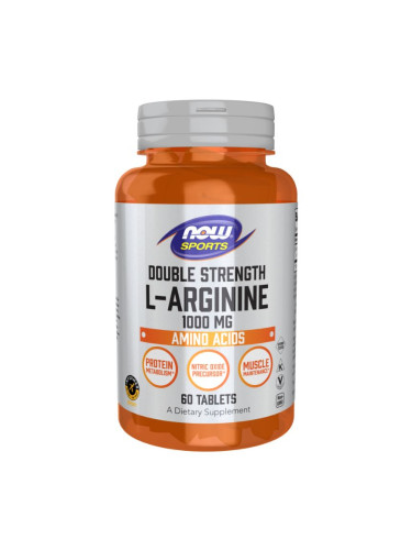 NOW - L-Arginine 1000 mg - 60 tabs