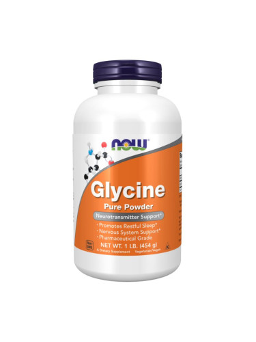 NOW - GLYCINE PURE POWDER - 454 g