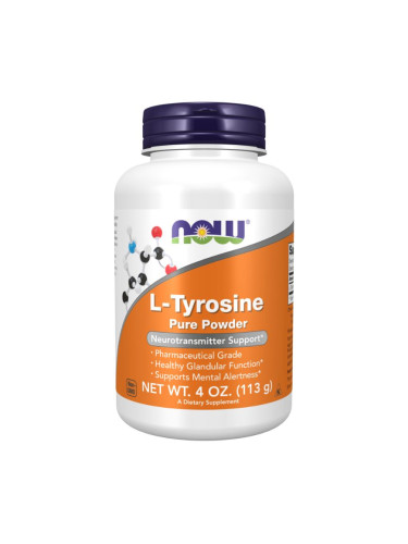 NOW - L-TYROSINE POWDER - 113 g