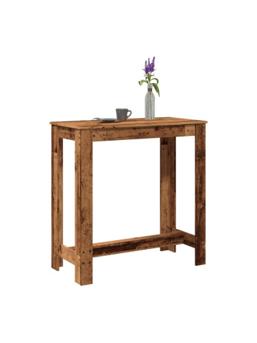 Sonata H Бар маса, старо дърво, 102x50x103,5 см, инженерно дърво