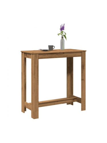 Sonata H Бар маса, дъб артизан, 102x50x103,5 см, инженерно дърво