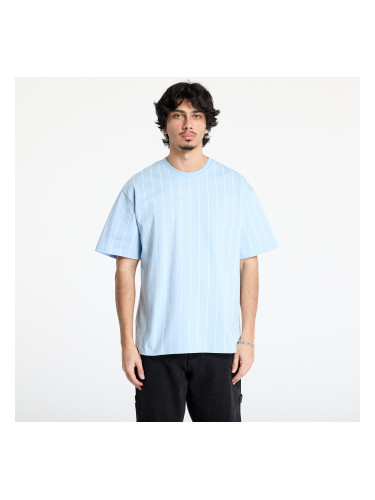 Тениска Karl Kani Small Signature Essential Pinstripe Tee Light Blue S