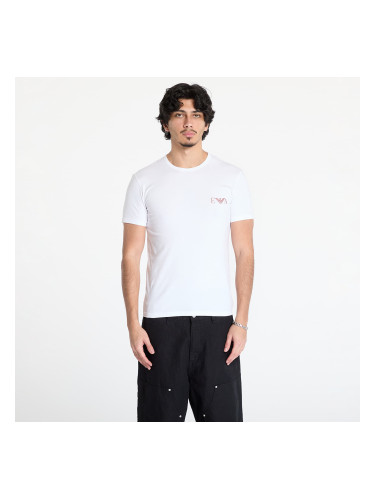 Тениска EA7 Emporio Armani 2-Pack Crew Neck T-Shirt White/ Black XL