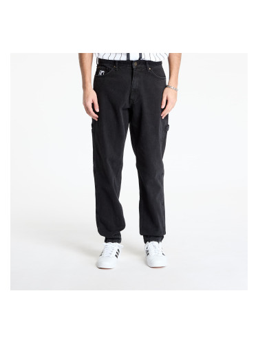 Панталони Karl Kani Retro Tapered Workwear Denim Vintage Black 38