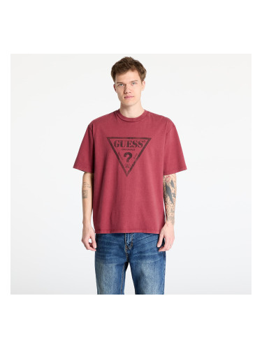 Тениска GUESS Originals Go Vintage Triangle Tee Vino Multi L