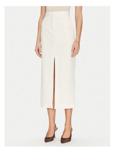 Simona Corsellini Пола тип молив P25CPGO01501 Бежов Slim Fit