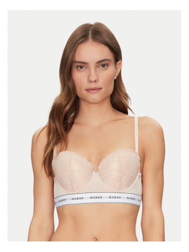 Guess Сутиен балконет O2BC06 KBBT0 Бежов