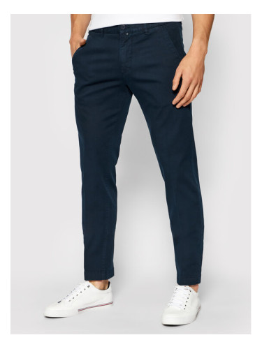 Marc O'Polo Чино панталони B21 0108 10064 Тъмносин Tapered Fit