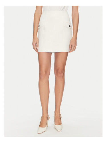 Bruuns Bazaar Пола тип молив Platanus BBW4581 Бял Slim Fit