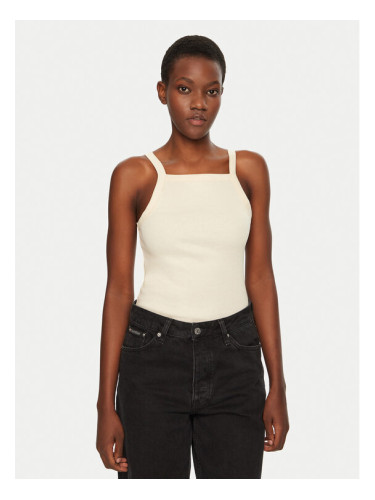 IVY OAK топ Klara Rose IO1100X2362 Бежов Slim Fit