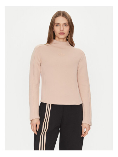 adidas Блуза Structured Interlock JJ0938 Бежов Slim Fit