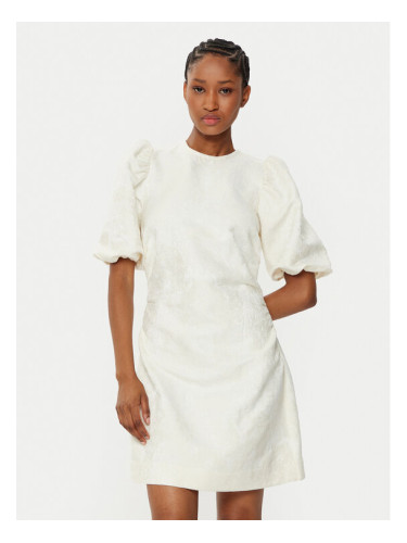 IVY OAK Коктейлна рокля Nissa IO117654 Екрю Slim Fit