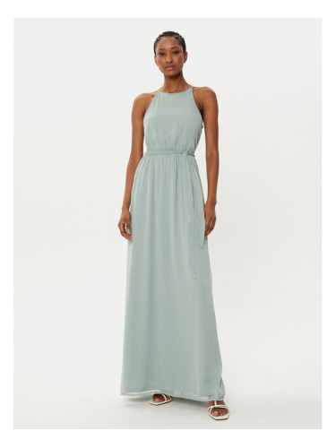 Vila Коктейлна рокля Falia 14100342 Зелен Regular Fit