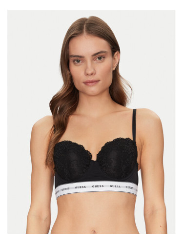 Guess Сутиен балконет O2BC06 KBBT0 Черен