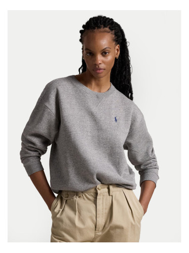 Polo Ralph Lauren Суитшърт 211943006004 Сив Relaxed Fit
