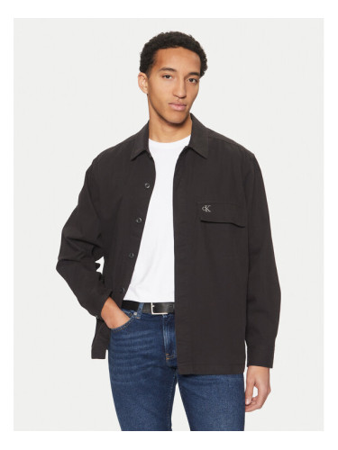 Calvin Klein Jeans Риза J30J326724 Черен Regular Fit
