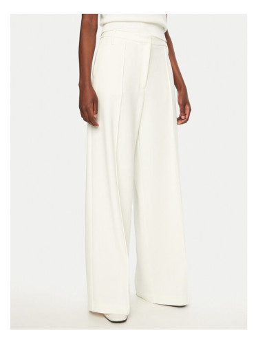 Herskind Панталони тип палацо Kimberly 5408177 Бял Straight Fit