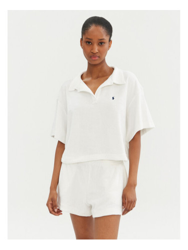 Polo Ralph Lauren Пижама 21556375 Бял Regular Fit