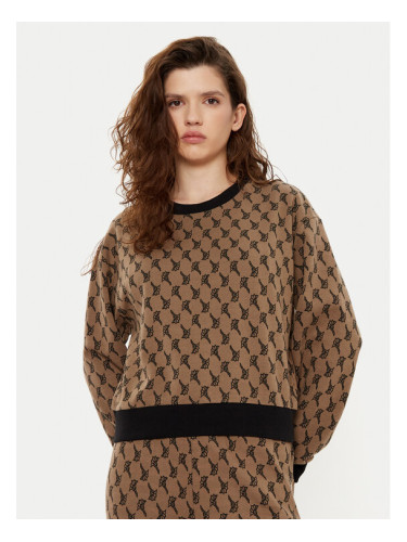 JOOP! Суитшърт 10018915 30044785 Кафяв Regular Fit