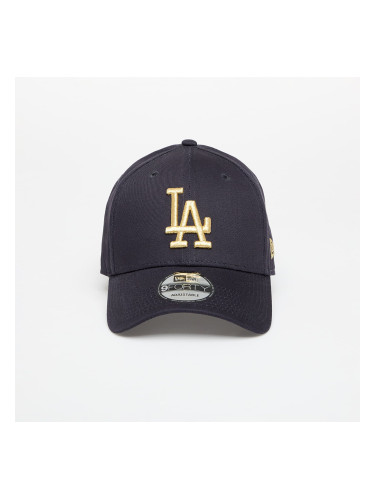 Шапка New Era MLB Metallic 9FORTY Los Angeles Dodgers Navy/ Metallic Gold Universal