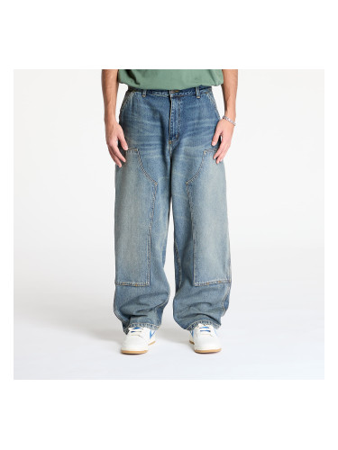 Дънки Carhartt WIP W' Brandon Double Knee Pant Blue Worn Used Wash XS
