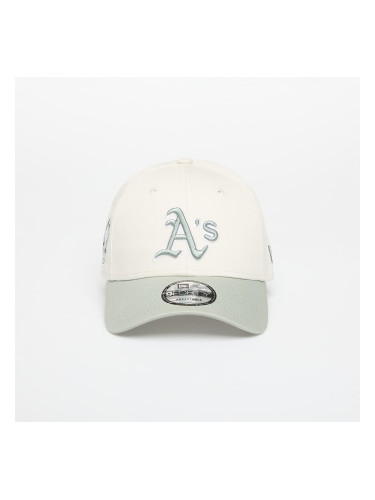 Шапка New Era MLB Ws Patch 9FORTY Oakland Athletics Ivory/ Pastel Green Universal