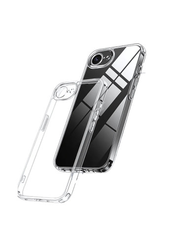 Силиконов кейс MBX 2mm, За iPhone 16e, Прозрачен