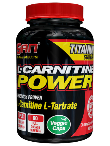 SAN - L-Carnitine Power - 60 капсули