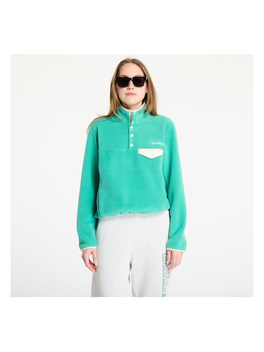 Суитшърт Sporty & Rich Serif Logo Polar Sweatshirt UNISEX Spring Green/ Cream L