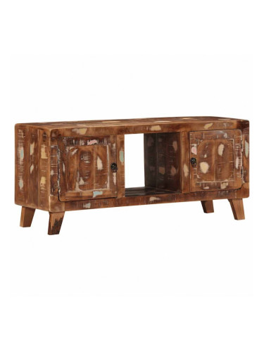 Sonata H ТВ шкаф 105x46x32 cm Масивна дървесина Възстановена