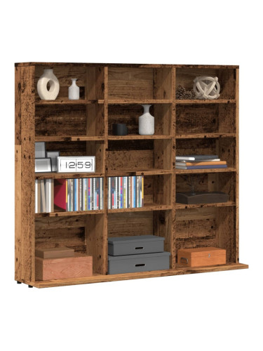 Sonata H ТВ шкаф с колелца старо дърво 100x23x89,5 см инженерно дърво