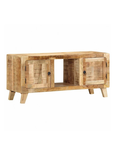 Sonata H ТВ шкаф 105x46x32 cm Масивна дървесина грубо манго