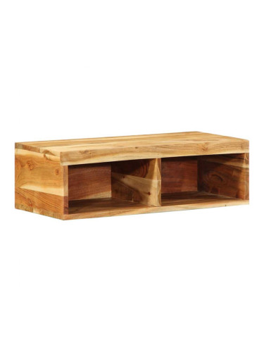 Sonata H Стенен шкаф за телевизор 60x30x19 cm Масивна дървесина Акация
