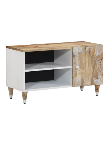Sonata H ТВ шкаф, 80x31,5x46 см, мангово дърво масив